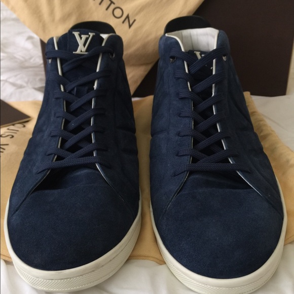 Louis Vuitton Suede Hightops - Picture 3 of 9